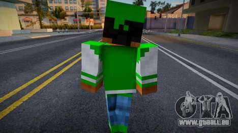 Minecraft Ped Fam2 pour GTA San Andreas