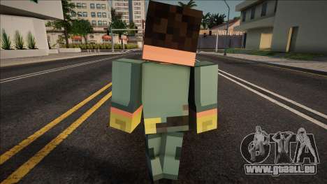 Minecraft Ped Janitor für GTA San Andreas