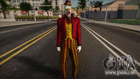 Clown [Mortal Kombat 9] pour GTA San Andreas