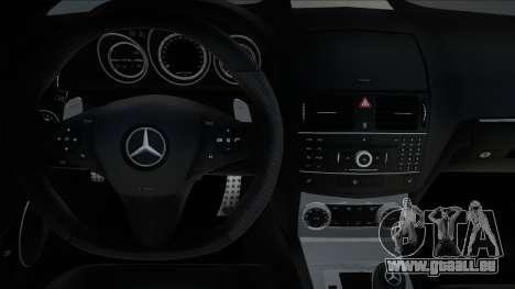 Mercedes-Benz C63 AMG Whit pour GTA San Andreas
