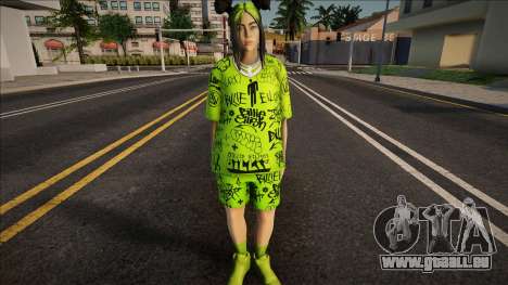 Billie Eilish v1 für GTA San Andreas