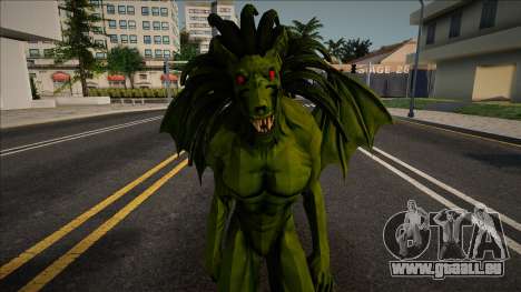 Demonio 2 Color Verde Porteada de GTA 5 pour GTA San Andreas