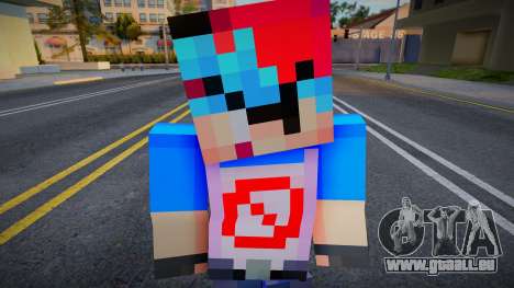 Boyfriend (Monday Dusk Monolith) Minecraft pour GTA San Andreas