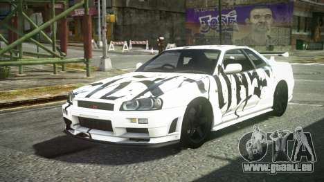 Nissan Skyline R34 F-Sport S7 pour GTA 4