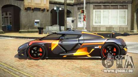 Koenigsegg Agera One FSR S9 pour GTA 4