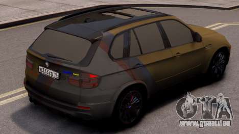 BMW X5m Gold Edition pour GTA 4