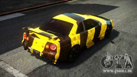 Nissan Skyline R34 F-Sport S13 für GTA 4