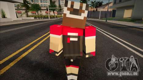 Minecraft Ped Wmymoun pour GTA San Andreas