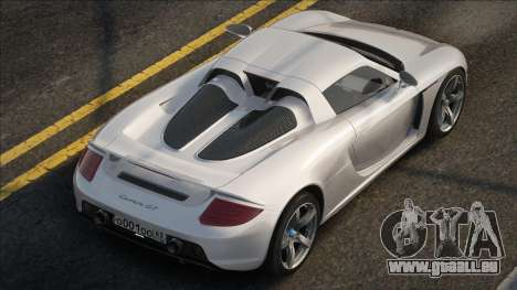Porsche Carrera GT White für GTA San Andreas