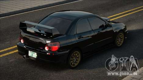 Subaru Impreza WRX STI Black pour GTA San Andreas