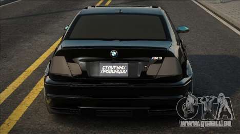 BMW M3 E46 Blak pour GTA San Andreas