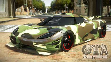 Koenigsegg Agera One FSR S1 pour GTA 4