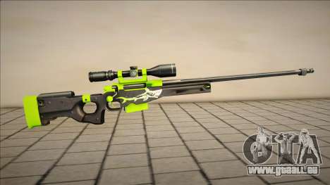 Green Sniper Rifle 1 für GTA San Andreas