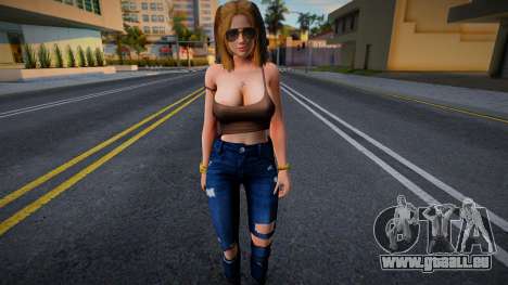 DOAXVV Tina Armstrong - Slip Skinny Destroyed Je für GTA San Andreas