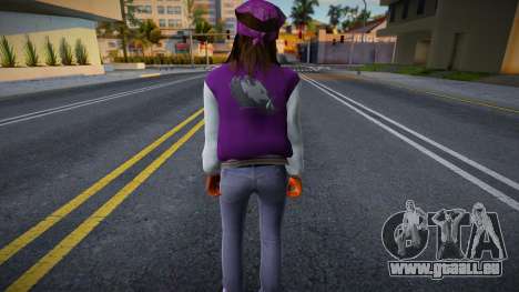 Ballas Girl GTA 5 Style für GTA San Andreas