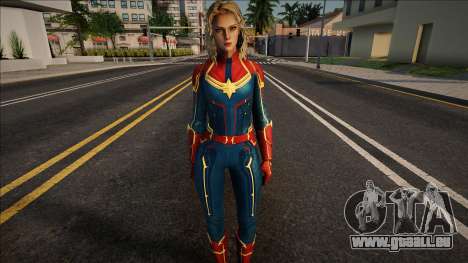 Captain Marvel default [Marvel Future Revolution pour GTA San Andreas