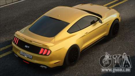 Ford Mustang (Yellow) pour GTA San Andreas