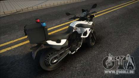 BMW-F800 Motorize Sahin Polisi pour GTA San Andreas