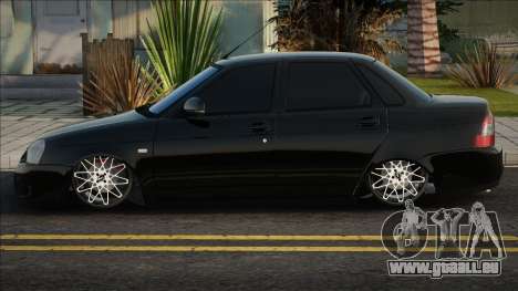 Black Vaz Lada Priora 2170 pour GTA San Andreas