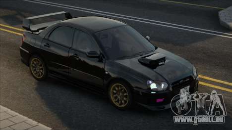 Subaru Impreza WRX STI Black für GTA San Andreas
