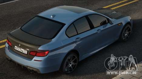 BMW M5 F10 Blue pour GTA San Andreas