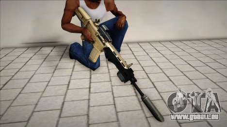 M4 Gold Glushak für GTA San Andreas