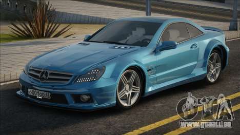 Mercedes-Benz SL 65 AMG Blue pour GTA San Andreas