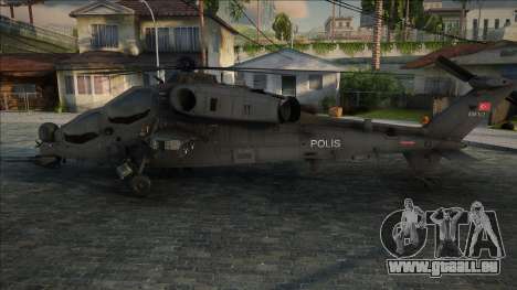 TUSAŞ T-129 Polis Atak Helikopteri Modu für GTA San Andreas