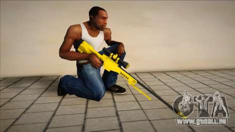 Sniper Gold Version pour GTA San Andreas