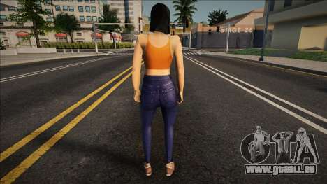 Irina in gewöhnlicher Kleidung für GTA San Andreas