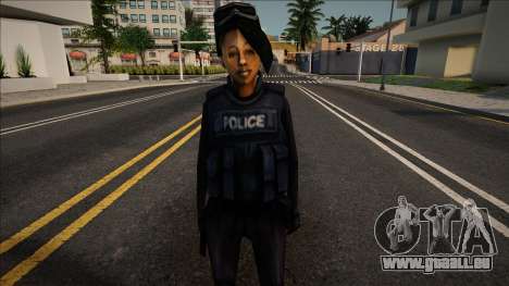 Swat Girl 1 pour GTA San Andreas