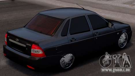 Lada Priora Black ver pour GTA 4