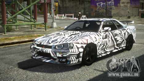 Nissan Skyline R34 F-Sport S1 pour GTA 4