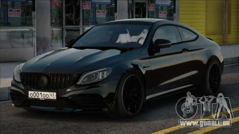 Mercedes-Benz C63s Coupe AMG [Black] pour GTA San Andreas