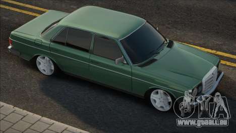 Mercedes-Benz W123 Green ver pour GTA San Andreas