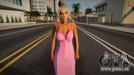 Fille Svetlana dans une robe pour GTA San Andreas