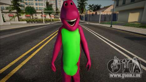 Barney The Dinosaur Skin pour GTA San Andreas