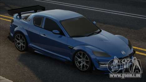 Mazda RX7 Blue für GTA San Andreas