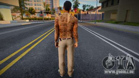 Tattoo man [Face and body] für GTA San Andreas