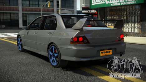 Mitsubishi Lancer Evo VIII 04th pour GTA 4