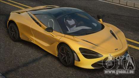 McLaren 720S Blue für GTA San Andreas