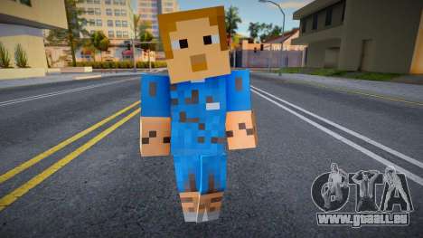 Minecraft Ped Dwayne pour GTA San Andreas