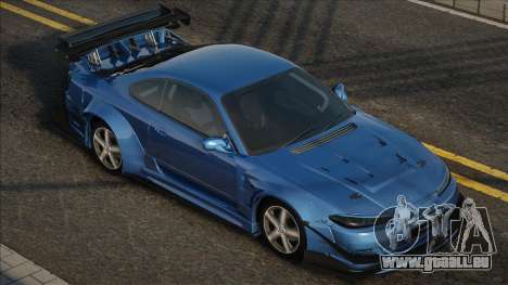 Nissan Silvia S15 Blue für GTA San Andreas