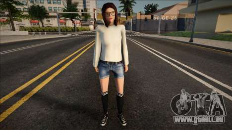 Arina en vêtements décontractés pour GTA San Andreas