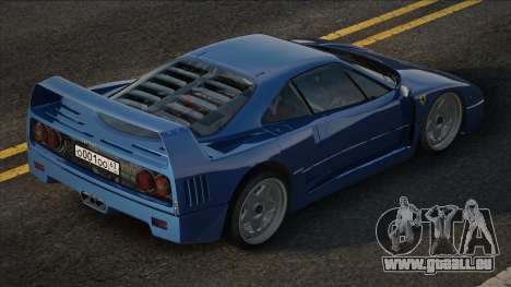 Ferrari F40 v1 für GTA San Andreas