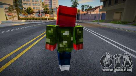 Minecraft Ped Emmet pour GTA San Andreas
