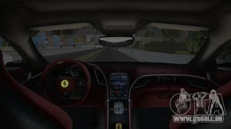 Ferrari Roma White für GTA San Andreas