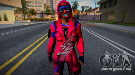 Top Criminal (Neon) from Free Fire für GTA San Andreas