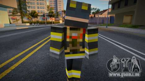 Minecraft Ped Lafd1 für GTA San Andreas
