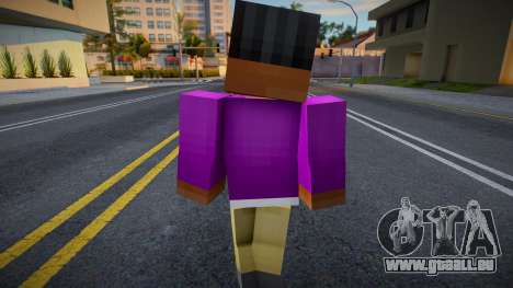 Minecraft Ped Ballas1 pour GTA San Andreas